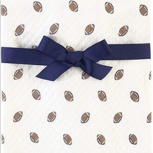 New football 🏈 Baby Unisex Quilted Multi-Purpose Swaddle,Stroller Blanket (PB)